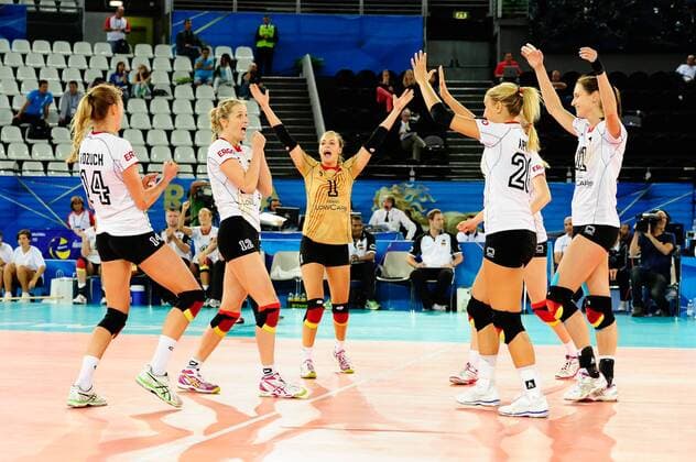 TEAM GERMANY FIVB Volleyball Women s World Championship Italy 2014 Rome 23-28 september 2014 Germany - Argentina F.Pasquali Insidefoto fabioxpasquali