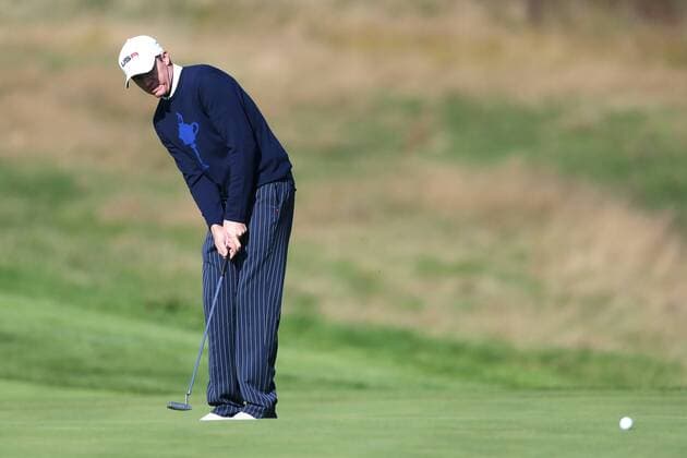 GOLF - PGA, Ryder Cup 2014 PERTHSHIRE,SCOTLAND,26.SEP.14 - GOLF - PGA Golf Herren Tour, Ryder Cup, Auchterarder Golf Club. Image shows Jimmy Walker (USA). 