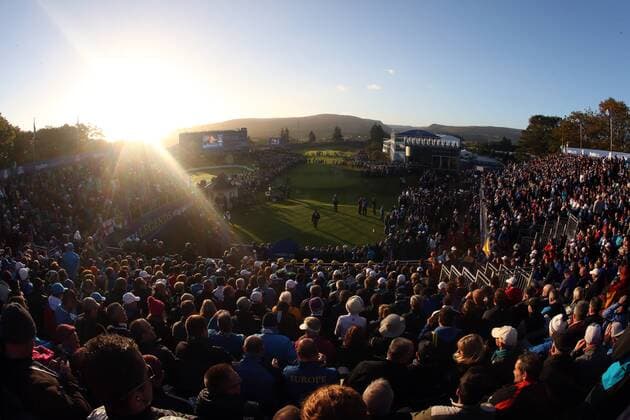 GOLF - PGA, Ryder Cup 2014 PERTHSHIRE,SCOTLAND,26.SEP.14 - GOLF - PGA Golf Herren Tour, Ryder Cup, Auchterarder Golf Club. Image shows an overview. 