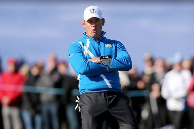 GOLF - PGA, Ryder Cup 2014 PERTHSHIRE,SCOTLAND,26.SEP.14 - GOLF - PGA Golf Herren Tour, Ryder Cup, Auchterarder Golf Club. Image shows Lee Westwood (ENG). 