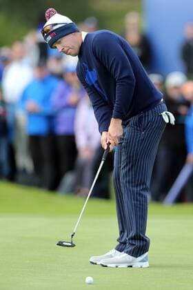 GOLF - PGA, Ryder Cup 2014 PERTHSHIRE,SCOTLAND,26.SEP.14 - GOLF - PGA Golf Herren Tour, Ryder Cup, Auchterarder Golf Club. Image shows Hunter Mahan (USA). 