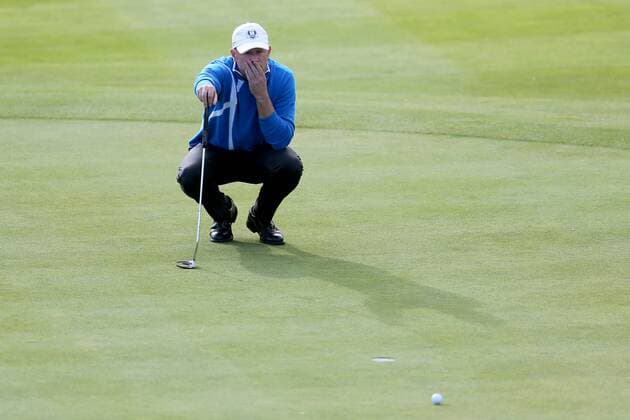 GOLF - PGA, Ryder Cup 2014 PERTHSHIRE,SCOTLAND,26.SEP.14 - GOLF - PGA Golf Herren Tour, Ryder Cup, Auchterarder Golf Club. Image shows Jamie Donaldson (ENG). 