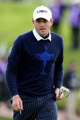 GOLF - PGA, Ryder Cup 2014 PERTHSHIRE,SCOTLAND,26.SEP.14 - GOLF - PGA Golf Herren Tour, Ryder Cup, Auchterarder Golf Club. Image shows Keegan Bradley (USA). 