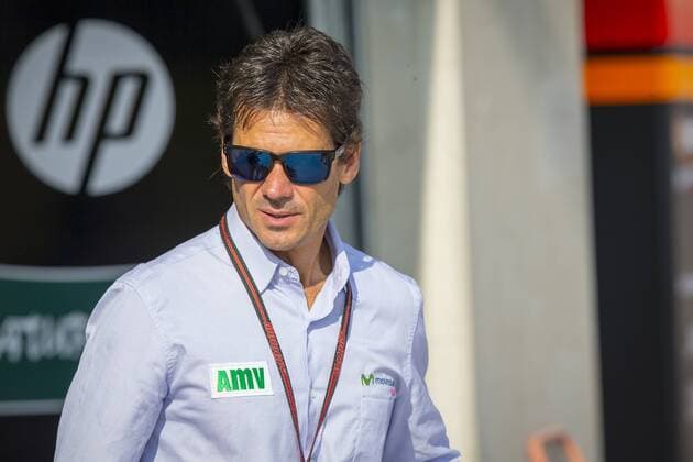 27.09.2014, Alcaniz - MotoGP 2014 - GP von Aragonien - Alex Criville en zona boxes, durante la tanda de clasificacion de MotoGP del Gran Premio Movistar de Aragon celebrado en el Circuito de Motorland. 