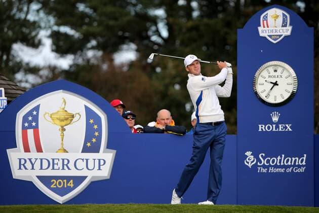 GOLF - PGA, Ryder Cup 2014 PERTHSHIRE,SCOTLAND,27.SEP.14 - GOLF - PGA Golf Herren Tour, Ryder Cup, Auchterarder Golf Club. Image shows Martin Kaymer (GER). 