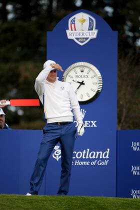 GOLF - PGA, Ryder Cup 2014 PERTHSHIRE,SCOTLAND,27.SEP.14 - GOLF - PGA Golf Herren Tour, Ryder Cup, Auchterarder Golf Club. Image shows Martin Kaymer (GER). 