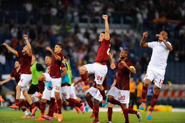 Serie A, AS Rom - Hellas Verona Alessandro Florenzi xHOCHxZWEIx xItalyxPhotoxPressx 