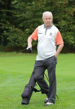 29.09.2014, xjfx, Golf Eintracht-Open, v.l. Bernd Hölzenbein,FREISTELLER