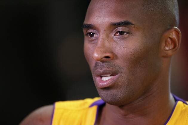 Kobe Bryant NBA Basketball Herren USA : Media Day des Los Angeles Lakers - El Segundo - 29 09 2014 Panoramic PanoramicUSA 