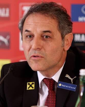 SOCCER - UEFA EM 2016 quali, AUT vs MDA, preview VIENNA,AUSTRIA,30.SEP.14 - SOCCER - UEFA European championship 2016, qualification, ÖFB international match, Austria vs Moldova, preview, press conference, squad nomination. Image shows head coach Marcel Koller (AUT).