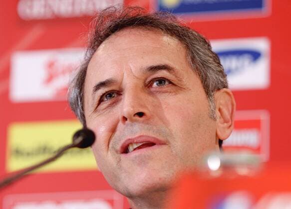 SOCCER - UEFA EM 2016 quali, AUT vs MDA, preview VIENNA,AUSTRIA,30.SEP.14 - SOCCER - UEFA European championship 2016, qualification, ÖFB international match, Austria vs Moldova, preview, press conference, squad nomination. Image shows head coach Marcel Koller (AUT).