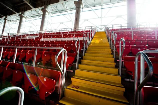 25.09.2014. Moscow. Tushino field. General view of Opening Arena Stadium of Football club Spartak (Moscow) DmitriyxParshin 