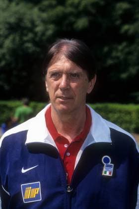 Trainer Cesare Maldini (Italien U-21)
