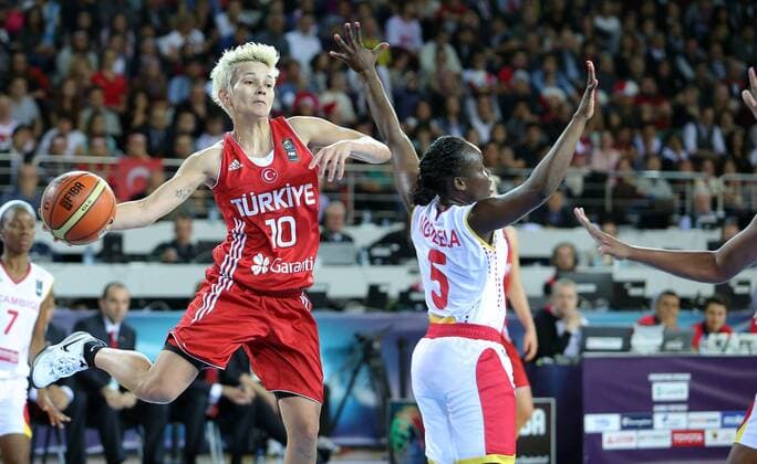 Sept. 30, 2014 - Ankara, Turkey - 2014 FIBA World Championship match between Turkey and Mozambique at Ankara Arena on September 30, 2014 in Ankara. FIBA Basketball 2014 - World Championships In Turkey  - ZUMAd118
