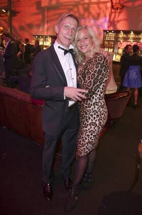 Christoph Daum mit Ehefrau Angelica Camm-Daum bei der 16. Verleihung des Deutschen Fernsehpreises 2014 im Coloneum. Köln, 02.10.2014 xS.xGabschx xFuturexImage