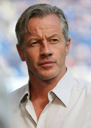 04.10.2014, xtvx, Fussball 1.Bundesliga, TSG 1899 Hoffenheim - FC Schalke 04, v.l. Trainer Jens Keller (FC Schalke 04) Portrait