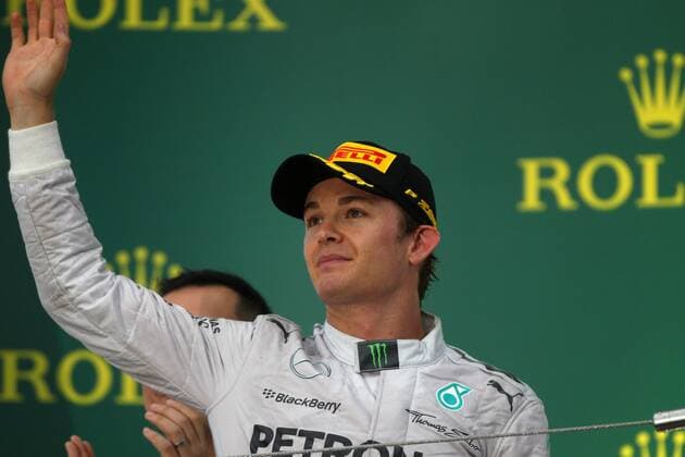 05.10.2014 - Race, 2nd position Nico Rosberg (GER) Mercedes AMG F1 W05 Japanese Grand Prix, Suzuka 2 - 5 October 2014 