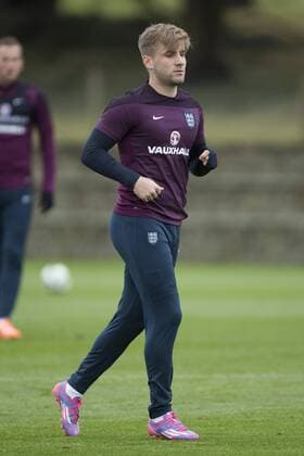 England U21 s Luke Shaw during training - England Training & Press Conference - UEFA Euro 2016 Qualifier - St George s Park - Burton-Upon-Trent - 07 10 2014 Pic PhilipxOldham Sportimage EDITORIAL USE ONLY. No use with unauthorised audio, video, data, fixture lists, club league logos or live services. Online in-match use limited to 120 images, no video emulation. No use in betting, games or single club league player publications.