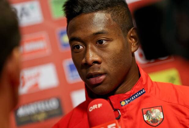 SOCCER - UEFA EURO 2016 quali, MDA vs AUT, preview STEGERSBACH,AUSTRIA,07.OCT.14 - SOCCER - UEFA European Championship 2016, qualification, OEFB international match, Moldova vs Austria, preview, press conference. Image shows David Alaba (AUT).  CW3_0167