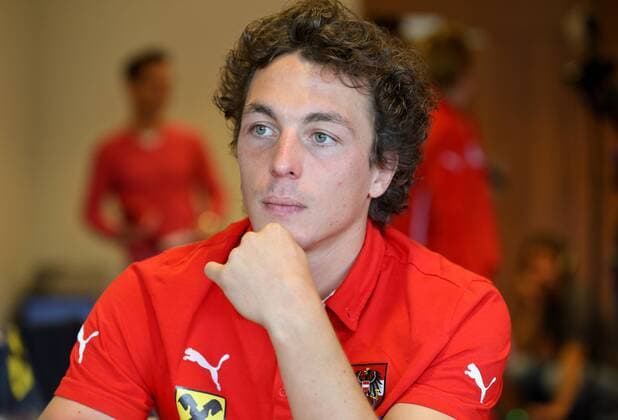 SOCCER - UEFA EURO 2016 quali, MDA vs AUT, preview STEGERSBACH,AUSTRIA,07.OCT.14 - SOCCER - UEFA European Championship 2016, qualification, OEFB international match, Moldova vs Austria, preview, press conference. Image shows Julian Baumgartlinger (AUT).  CW3_0200