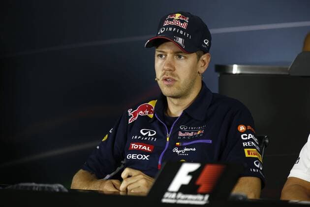 Motorsports: FIA Formula One World Championship 2014, Grand Prix of Russia, 1 Sebastian Vettel (GER, Infiniti Red Bull Racing), xHOCHxZWEIx