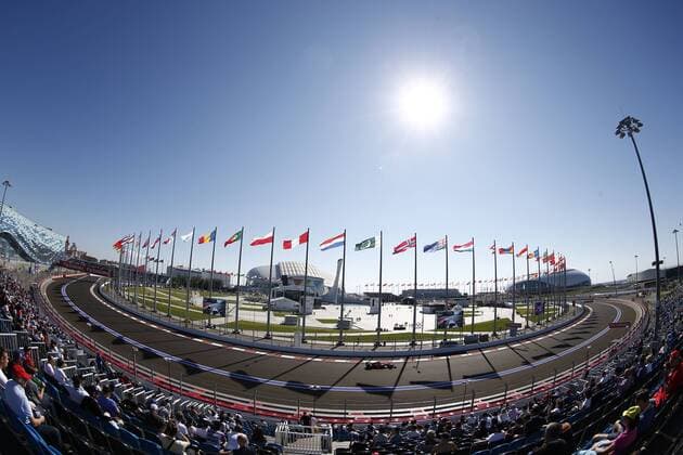 Motorsports: FIA Formula One World Championship 2014, Grand Prix of Russia, 7 Kimi Raikkonen (FIN, Scuderia Ferrari), xHOCHxZWEIx