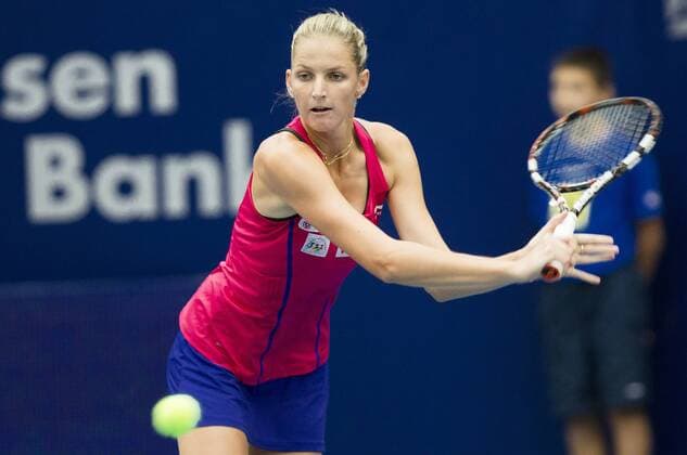 TENNIS - WTA, Generali Ladies Linz LINZ,AUSTRIA,11.OCT.14 - TENNIS - WTA Tennis Damen Tour, Generali Ladies Linz. Image shows Karolina Pliskova (CZE). 