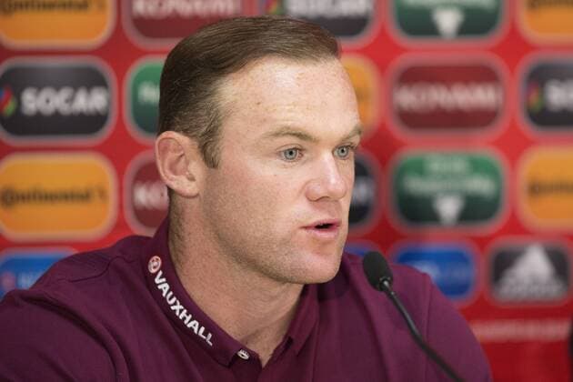 Wayne Rooney of England - England Press Conference - UEFA Euro Qualifier - A. Le Coq Arena - Tallinn - 11 10 2014 EDITORIAL USE ONLY. No use with unauthorised audio, video, data, fixture lists, club league logos or live services. Online in-match use limited to 120 images, no video emulation. No use in betting, games or single club league player publications.