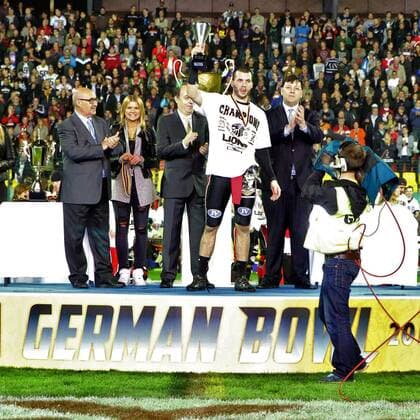 Spielmacher Casey Therriault (1. FFC Braunschweig) wurde zum besten Spieler des Finals gekürt, EP_mht