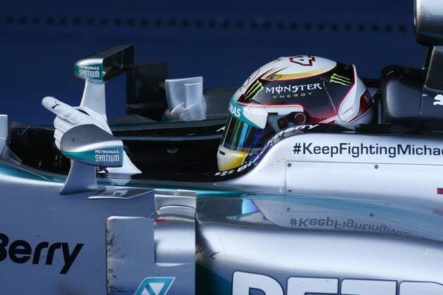 Motorsports: FIA Formula One World Championship 2014, Grand Prix of Russia, 44 Lewis Hamilton (GBR, Mercedes AMG Petronas F1 Team), xHOCHxZWEIx
