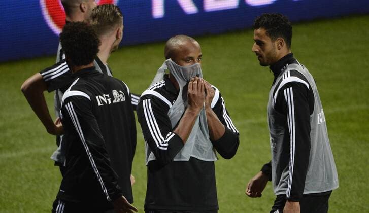 - SARAJEVO, BOSNIA AND HERZEGOVINA: Belgium s Vincent Kompany pictured during a training session of Belgian national soccer team Red Devils in the Bilino Polje stadium in Sarajevo, Sunday 12 October 2014.. DIRKxWAEM  premiumd 04481008