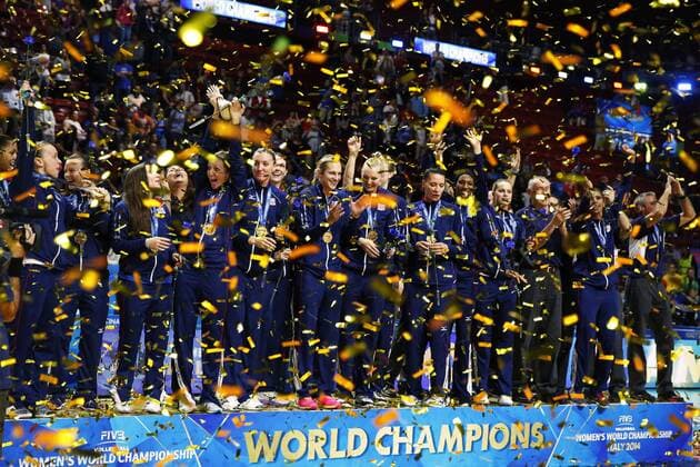 USA United States celebrate the victory World Champions Milano 12-10-2014 Forum Assago Mondiali Volley Women s World Championship 2014 insidefoto