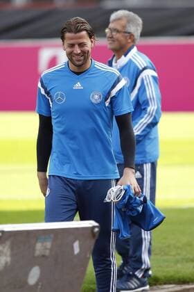 Roman Weidenfeller Abschlusstraining bei SW Essen Uhlenkrug in Essen Fussball Nationalmannschaft 13.10.2014 , Fussball, , EP_FSA
