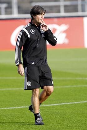 Joachim Löw Cheftrainer Abschlusstraining bei SW Essen Uhlenkrug in Essen Fussball Nationalmannschaft 13.10.2014 , Fussball, , EP_FSA