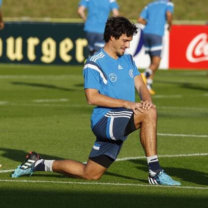 Mats Hummels Abschlusstraining bei SW Essen Uhlenkrug in Essen Fussball Nationalmannschaft 13.10.2014 , Fussball, , EP_FSA
