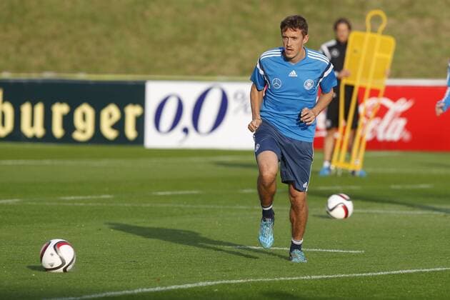 Max Kruse Abschlusstraining bei SW Essen Uhlenkrug in Essen Fussball Nationalmannschaft 13.10.2014 , Fussball, , EP_FSA