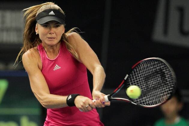 im Bild Daniela Hantuchova (SVK - Slowakei) Tennis, Frauen, 2014 14.10.2014 WTA, BGL BNP Paribas Open Luxembourg - Kockelscheuer, Luxemburg