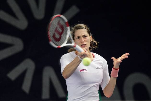 im Bild Andrea Petkovic (GER - Deutschland) Tennis, Frauen, 2014 14.10.2014 WTA, BGL BNP Paribas Open Luxembourg - Kockelscheuer, Luxemburg