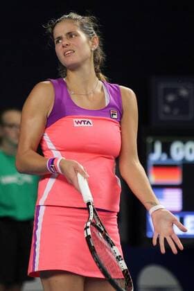 im Bild Julia Görges (GER - Deutschland) Tennis, Frauen, 2014 14.10.2014 WTA, BGL BNP Paribas Open Luxembourg - Kockelscheuer, Luxemburg