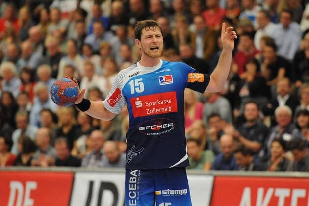 Martin Strobel (HBW Balingen-Weilstetten) HBW Balingen-Weilstetten vs Rhein-Neckar Loewen, Handball Bundesliga, Saison 2014 15, 15.10.2014, EP_SLR
