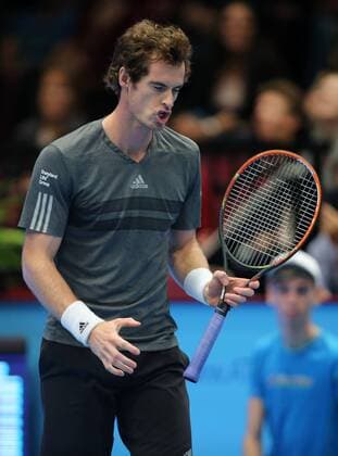 TENNIS - ATP, Erste Bank Open 2014 VIENNA,AUSTRIA,19.OCT.14 - TENNIS - ATP Tennis Herren World Tour, Erste Bank Open, final. Image shows Andy Murray (GBR). 