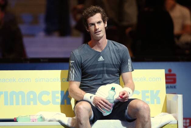 TENNIS - ATP, Erste Bank Open 2014 VIENNA,AUSTRIA,19.OCT.14 - TENNIS - ATP Tennis Herren World Tour, Erste Bank Open, final. Image shows Andy Murray (GBR). 
