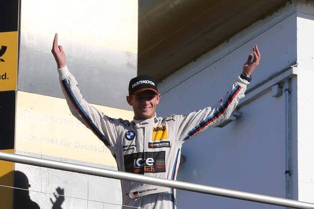 19.10.2014 - Motorsport - Saison 2014 - 10. Rennwochenende Hockenheimring Hockenheim - DTM Deutsche Tourenwagen Meisterschaft Rennen - MaWi - Meister Marco Wittmann (23, BMW Team RMG) - happy Einzelbild Jubel Freude