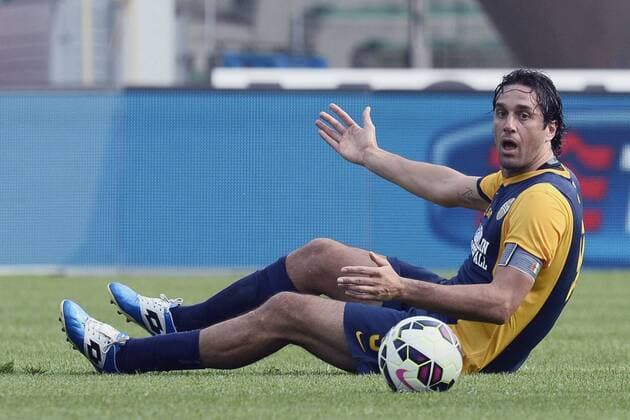Serie A, Hellas Verona - AC Mailand Luca Toni 