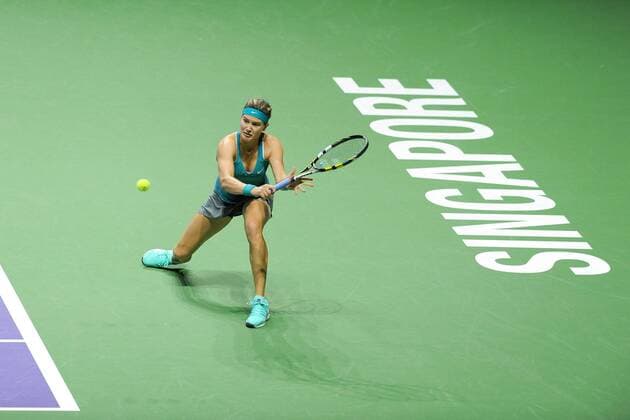 Eugenie Bouchard (CAN) TENNIS : Masters - Singapour - WTA Tennis Damen - 22 10 2014 Tennismag Panoramic 