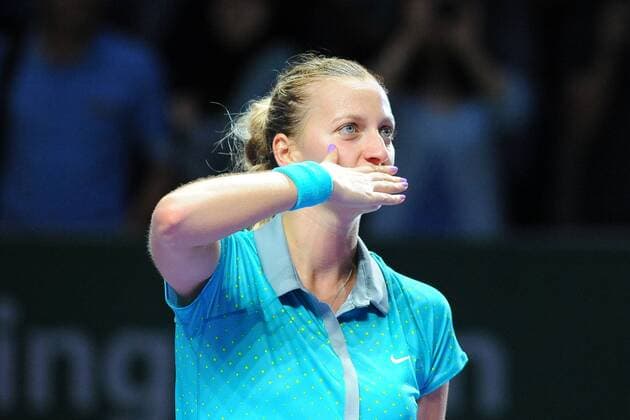 Petra Kvitova (CZE) TENNIS : Masters - Singapour - WTA Tennis Damen - 23 10 2014 Tennismag Panoramic 