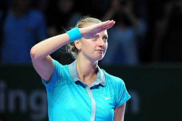 Petra Kvitova (CZE) TENNIS : Masters - Singapour - WTA Tennis Damen - 23 10 2014 Tennismag Panoramic 