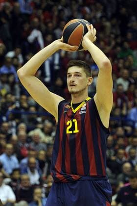 Euroleague Olimpia EA7 Emporio Armani Milano-FC Barcelona (Barca) Tibor Pleiss 