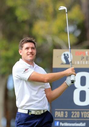 24.10.2014. Perth, Western Australia. ADAM GEE (ENG) in action during the 2014 ISPS Handa Perth International being played at Lake Karrinyup Country Club, Perth Western Australia. xsmpximagesx  ActionPlus20608678