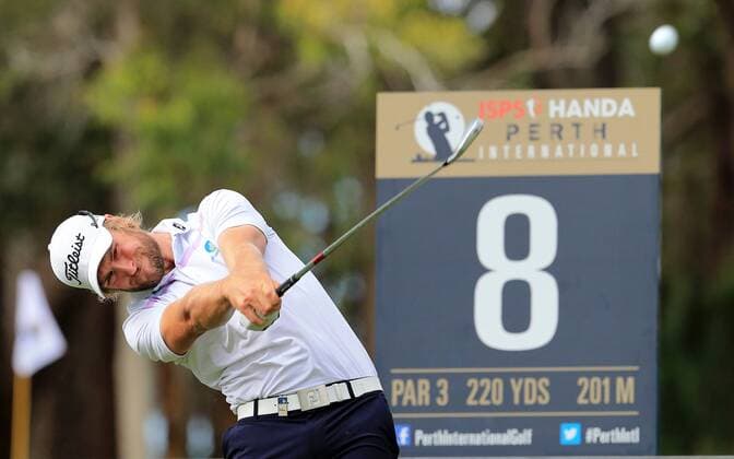 24.10.2014. Perth, Western Australia. JACK WILSON (AUS) in action during the 2014 ISPS Handa Perth International being played at Lake Karrinyup Country Club, Perth Western Australia. xsmpximagesx  ActionPlus20608691